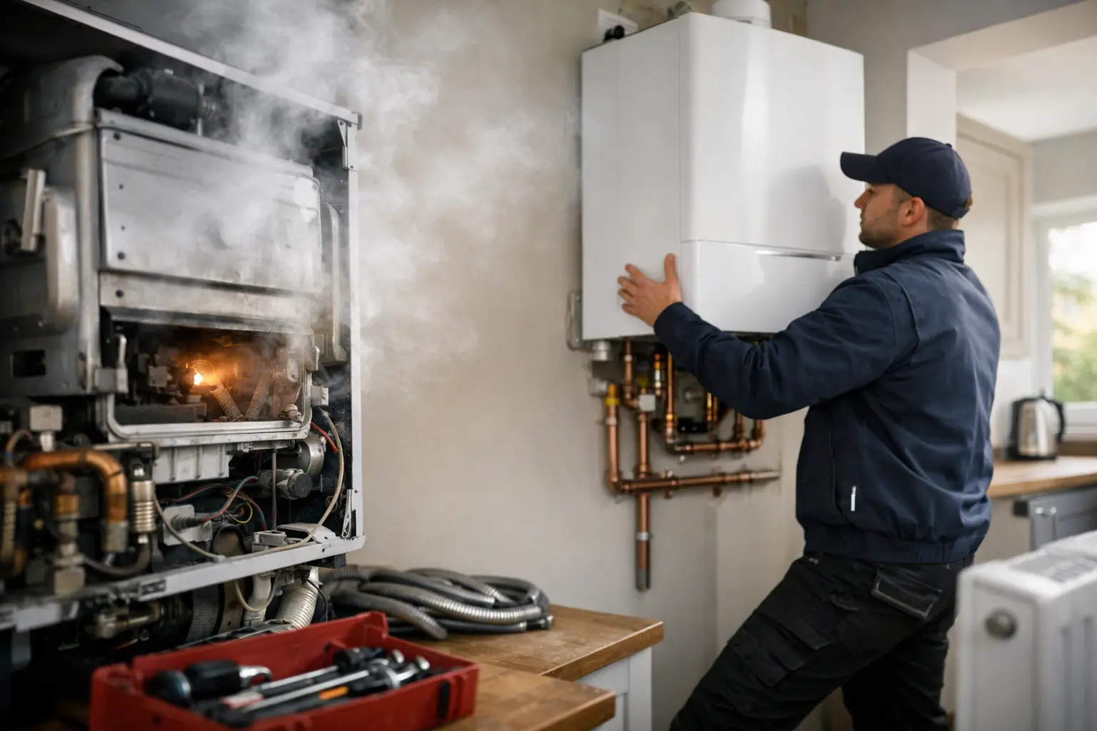 Emergency Boiler Replacement When Heating Fails