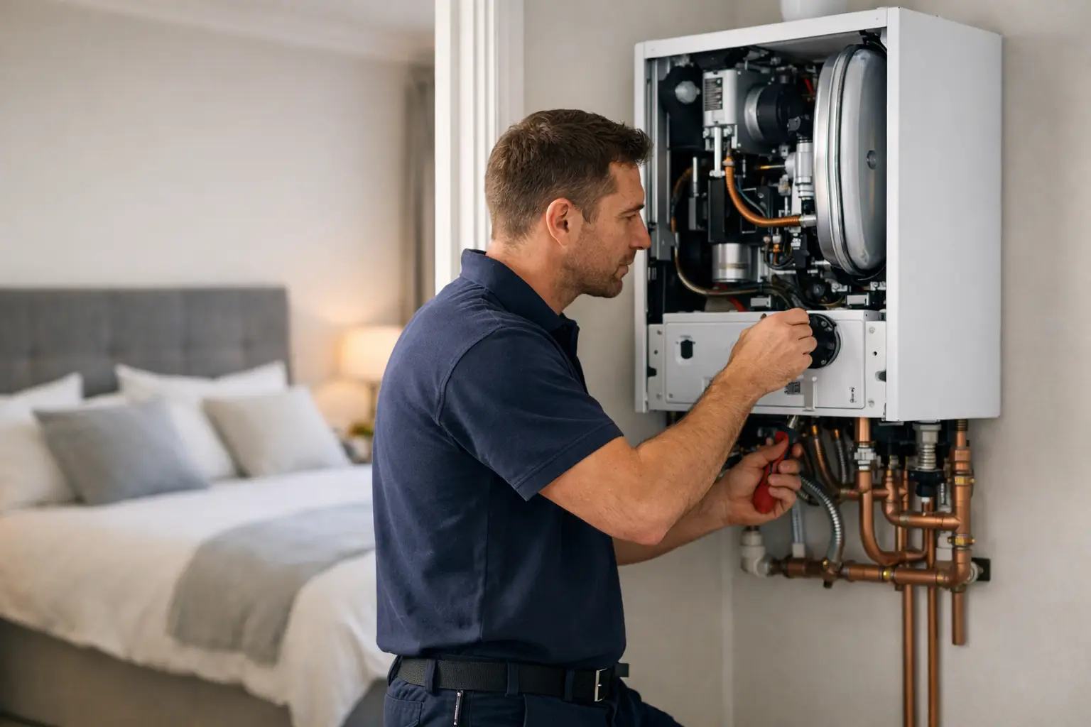 Best Air Conditioning for Bedroom? Start With Your Boiler